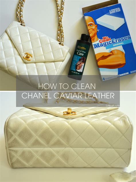 chanel leather bags cleaning